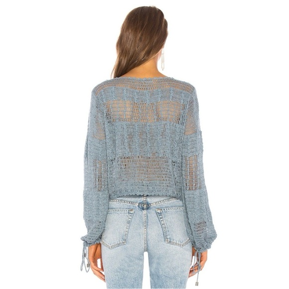 ularosa Willow Pullover Sweater Blue Sage - Picture 8 of 8